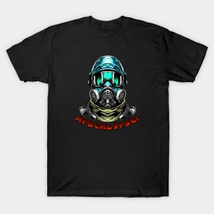 Gas Mask Helmet T-Shirt